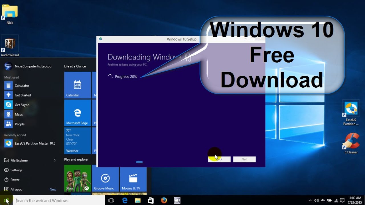 free windows 7 download